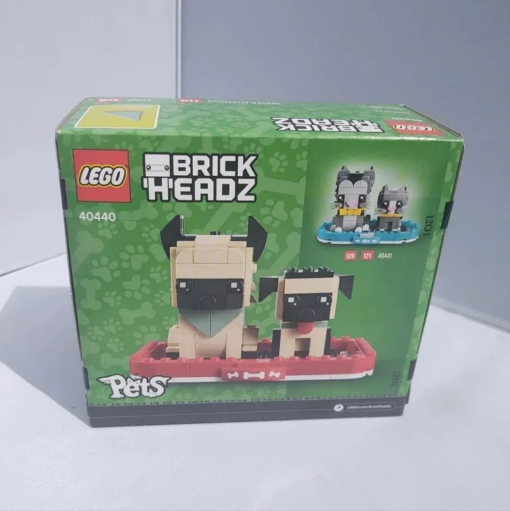 Lego Brickheadz German Shepherd & Puppy 40440 NWT Building Toy Set